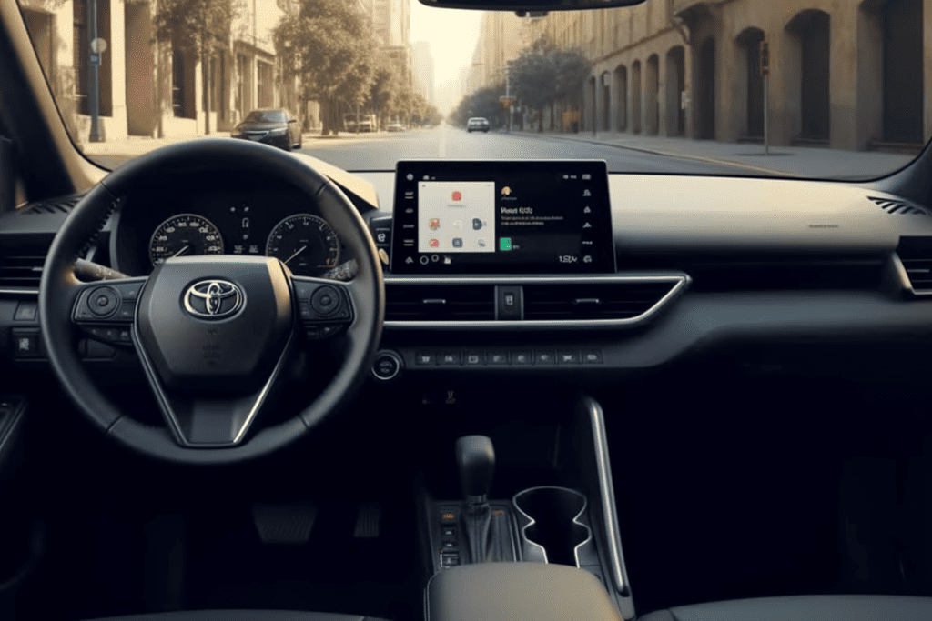 The infotainment system feels cluttered
