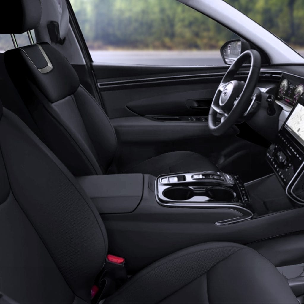 2024 Tucson leather trimmed seats