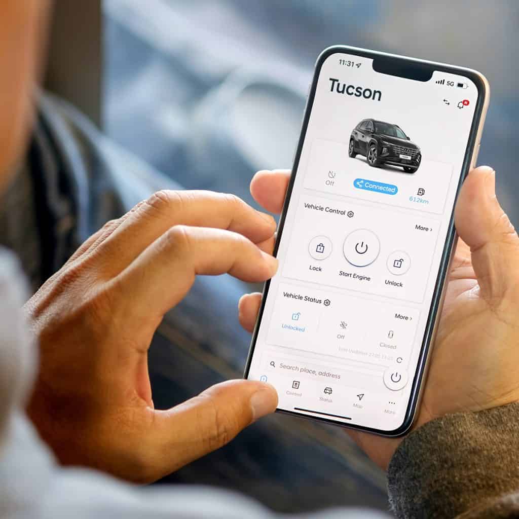 2024 Tucson Hybrid SEL Convenience Digital Key example