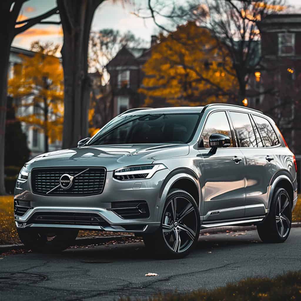 Can you list the most fuel-efficient mid-size luxury SUVs for the 2024 model year