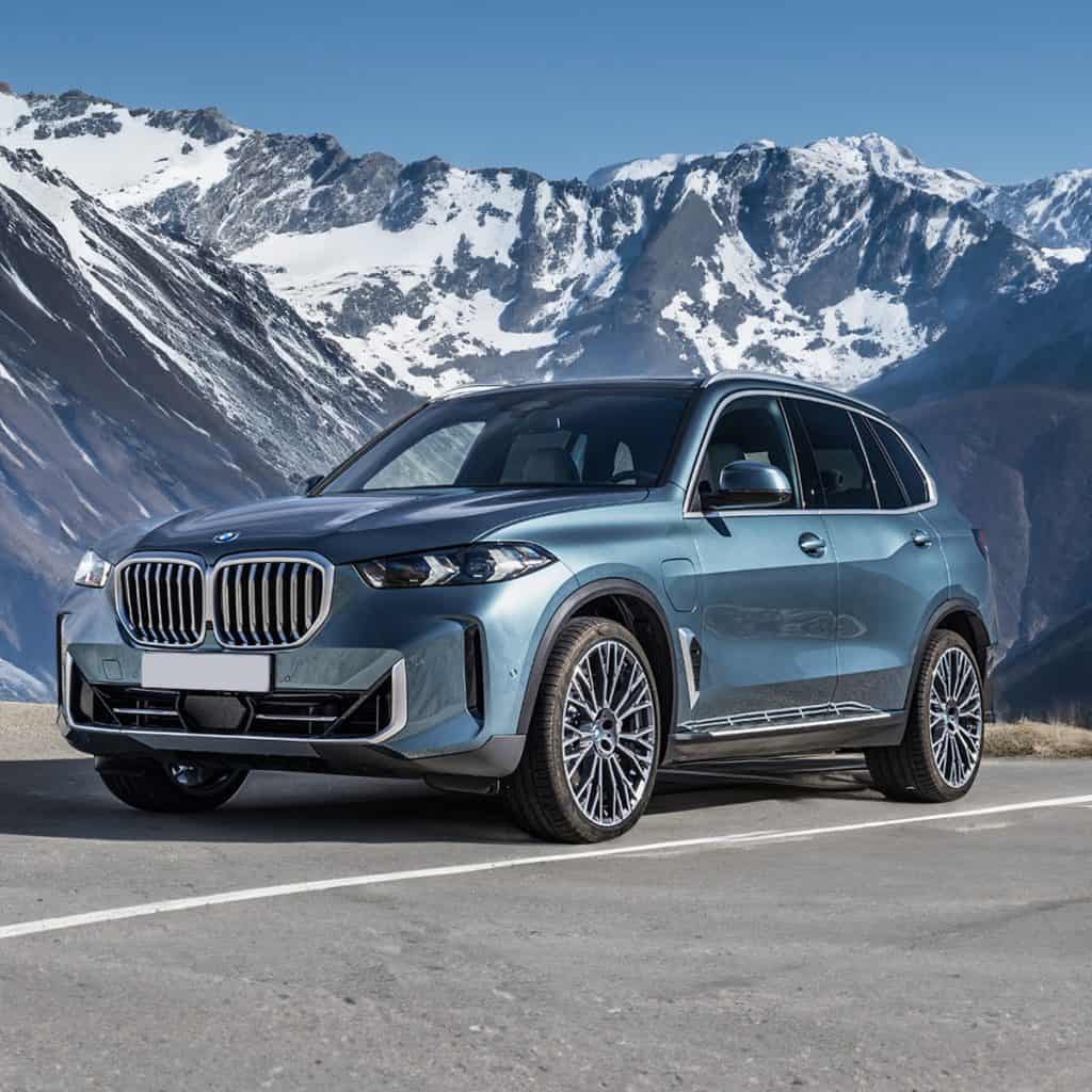 How do the safety features in 2024 mid-size luxury SUVs compare