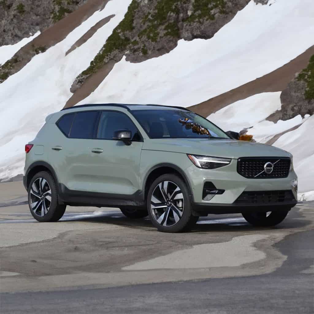 What are the best-rated pre-owned luxury subcompact SUVs