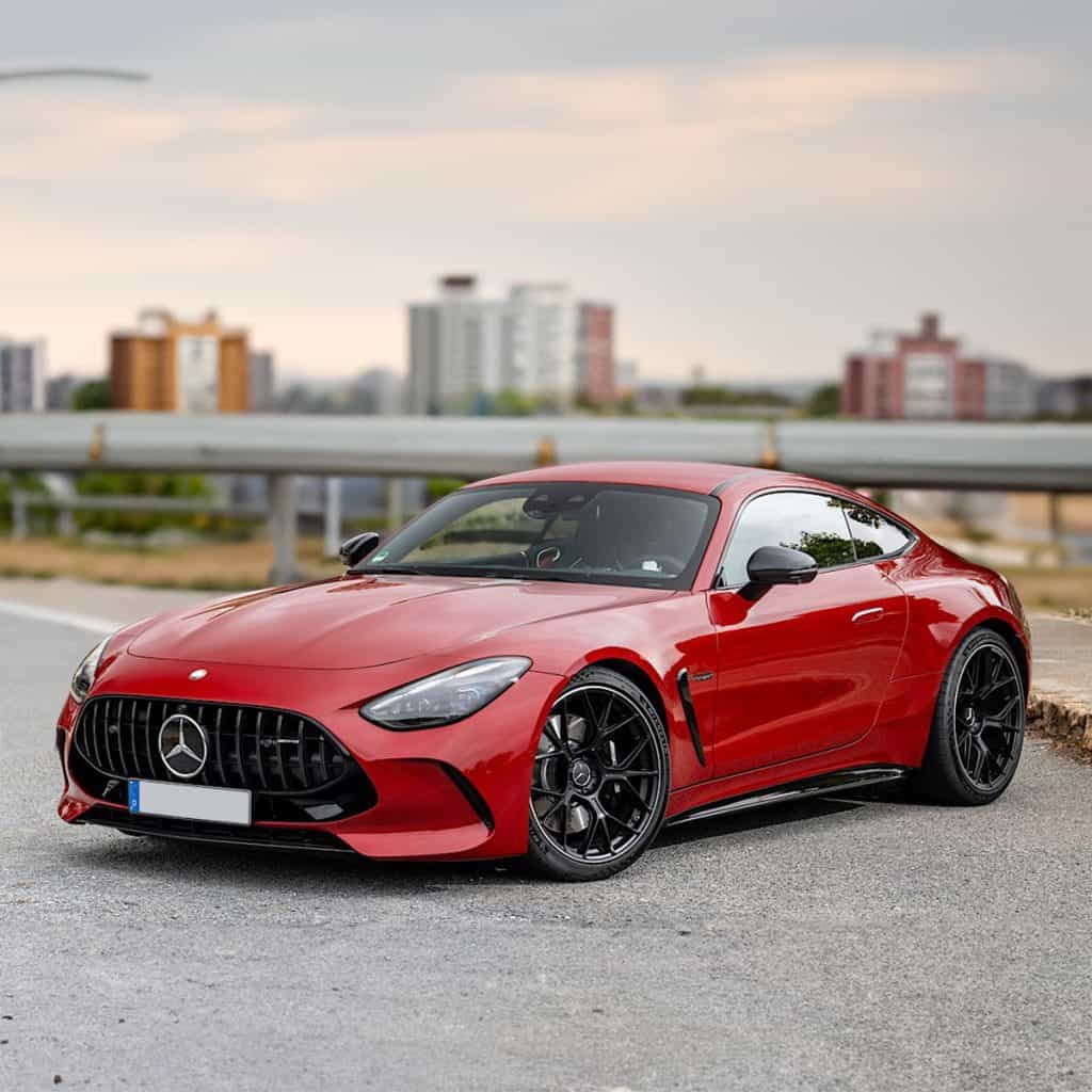 What are the trending features in luxury sports sedans for the year 2024
