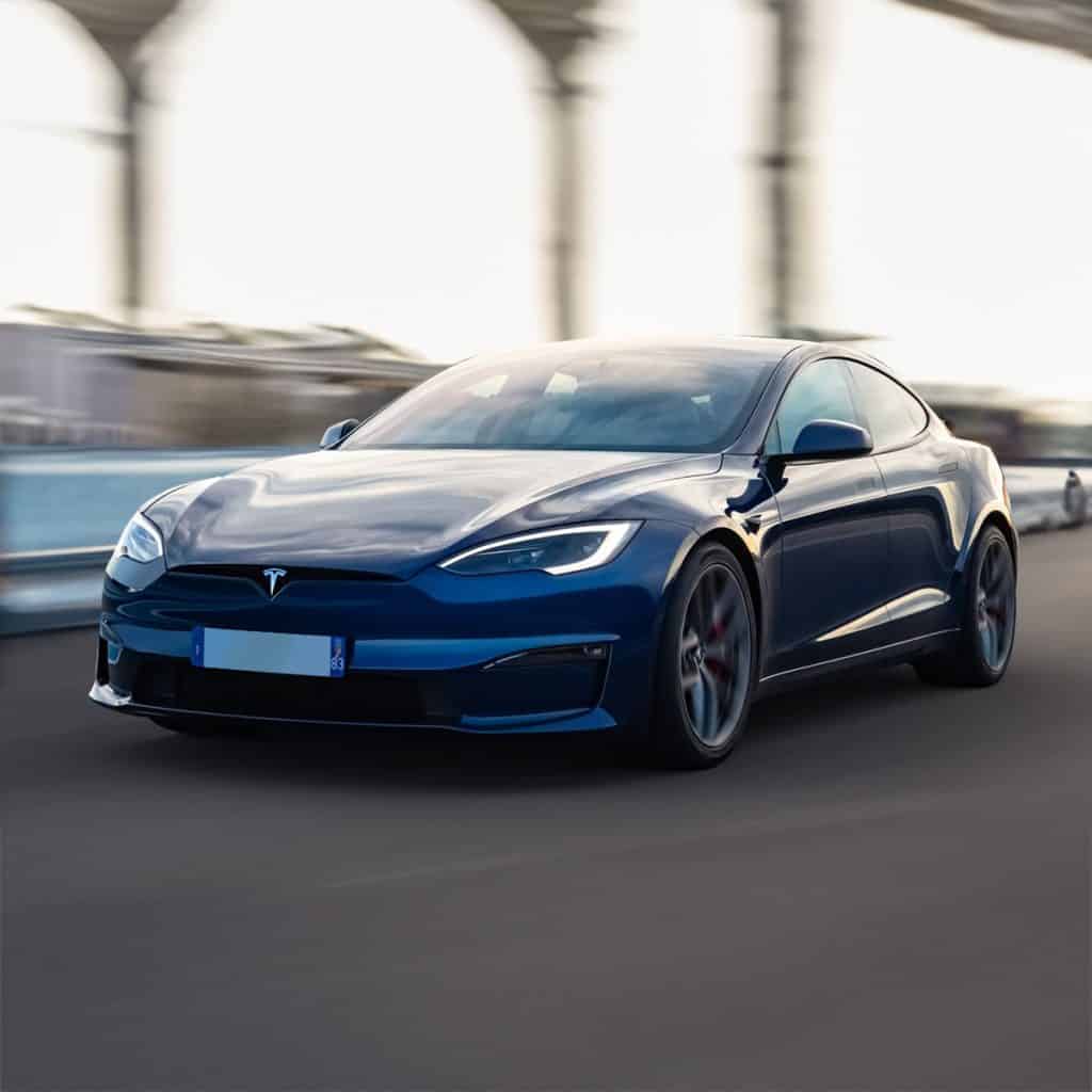 Who is the leading manufacturer of luxury electric vehicles as of 2024