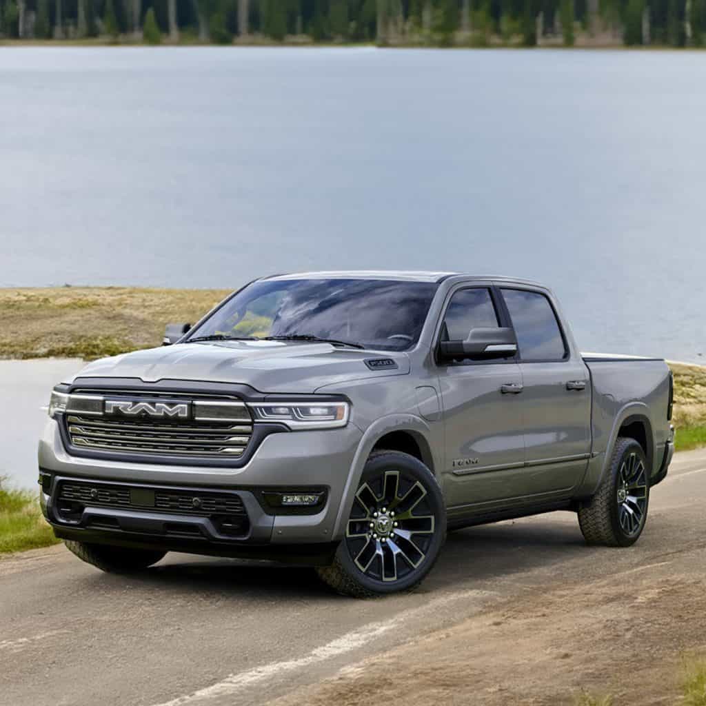 What safety features are standard in the best-rated trucks for 2024