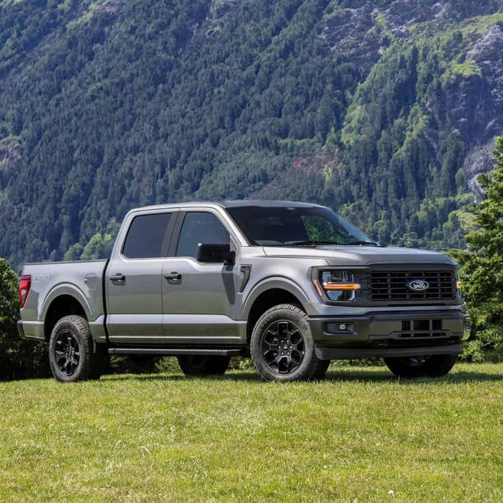 What are the estimated price ranges for the leading full-size pickup trucks in 2024-2025