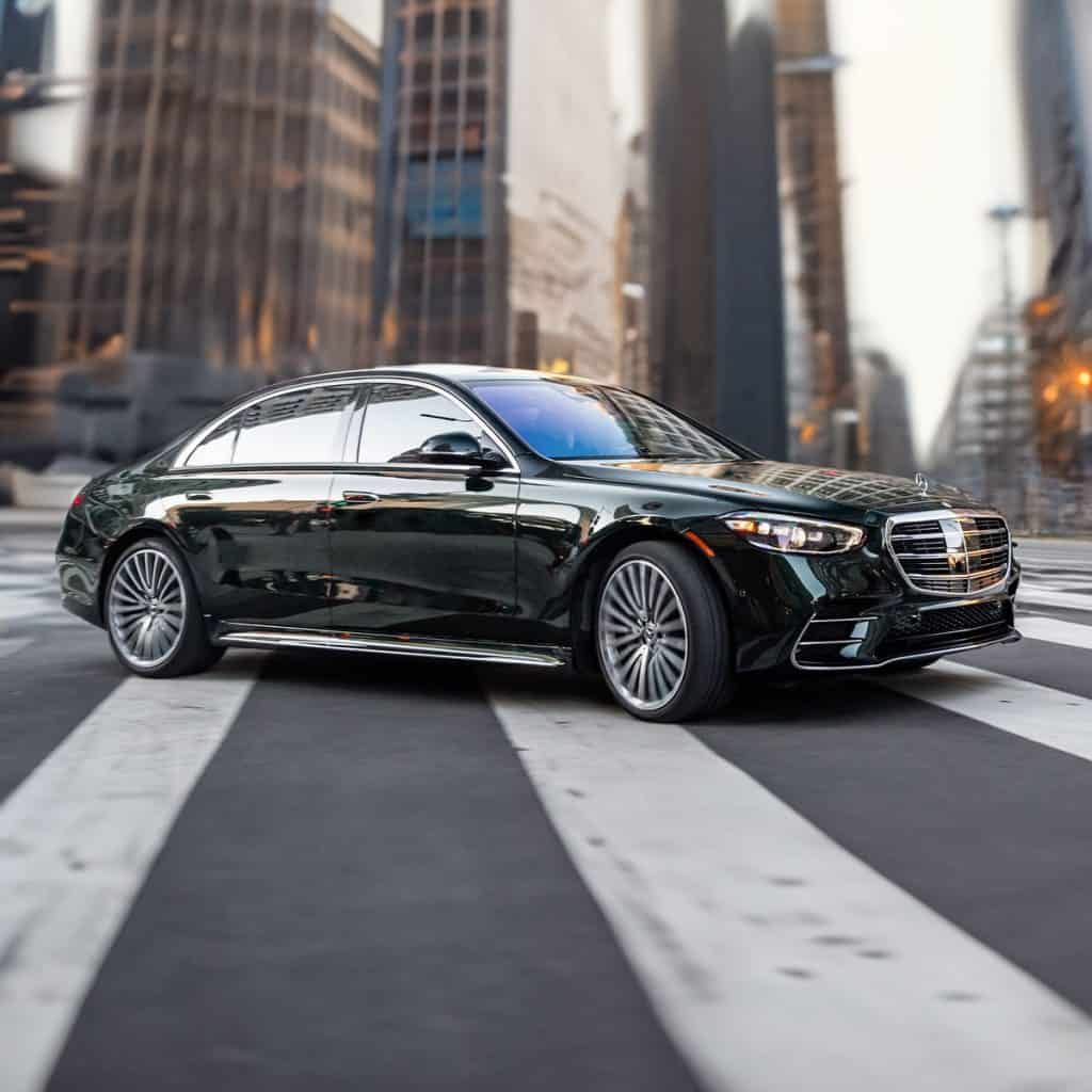 What are the top-rated full-size luxury cars arriving on the market in 2024