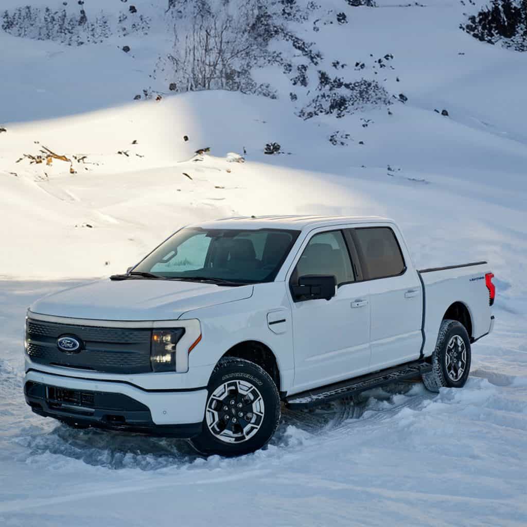 Which electric pickup model is expected to lead the market in 2024